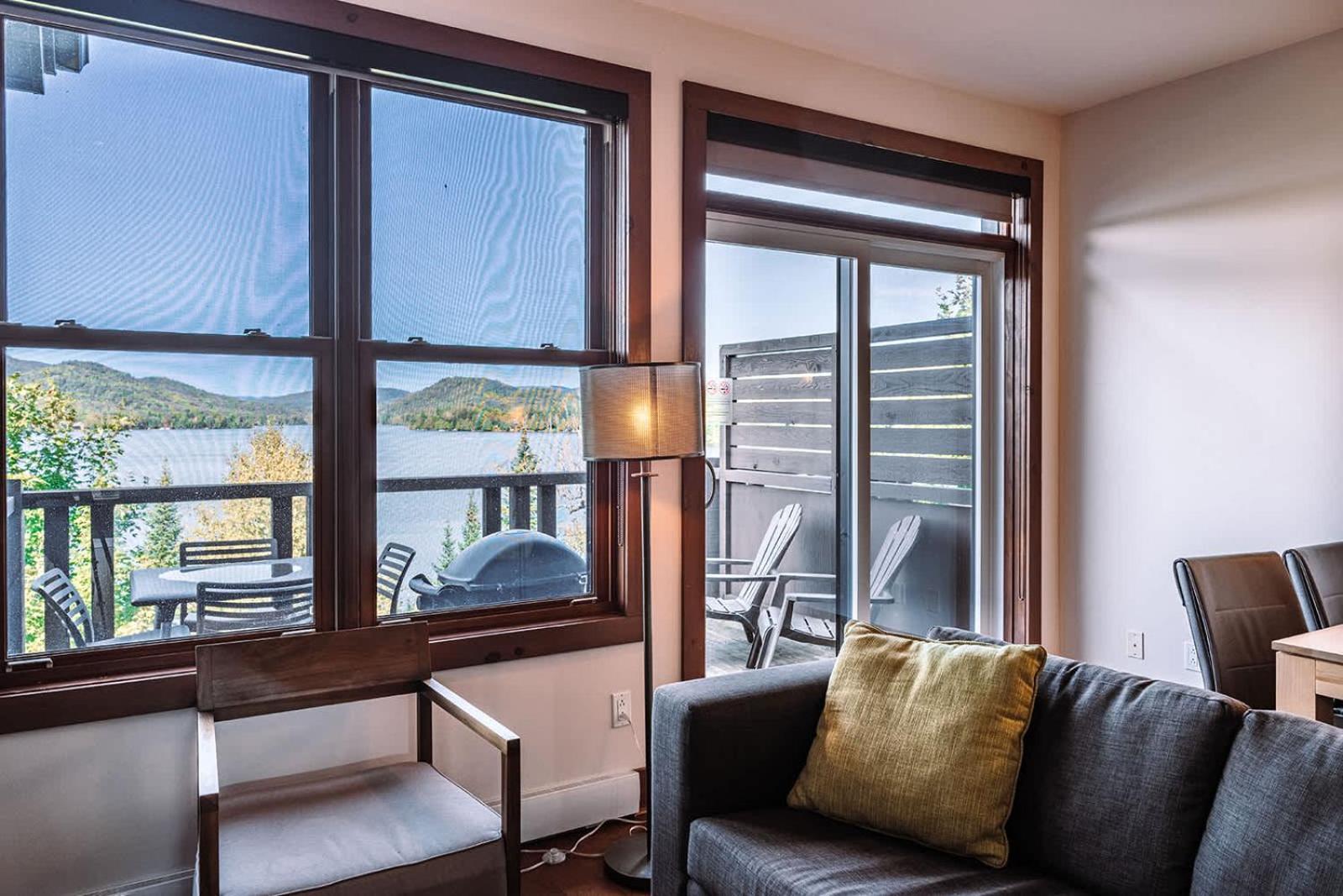 Lakefront Mountain View - Resort Loft Lac-Superieur Eksteriør bilde