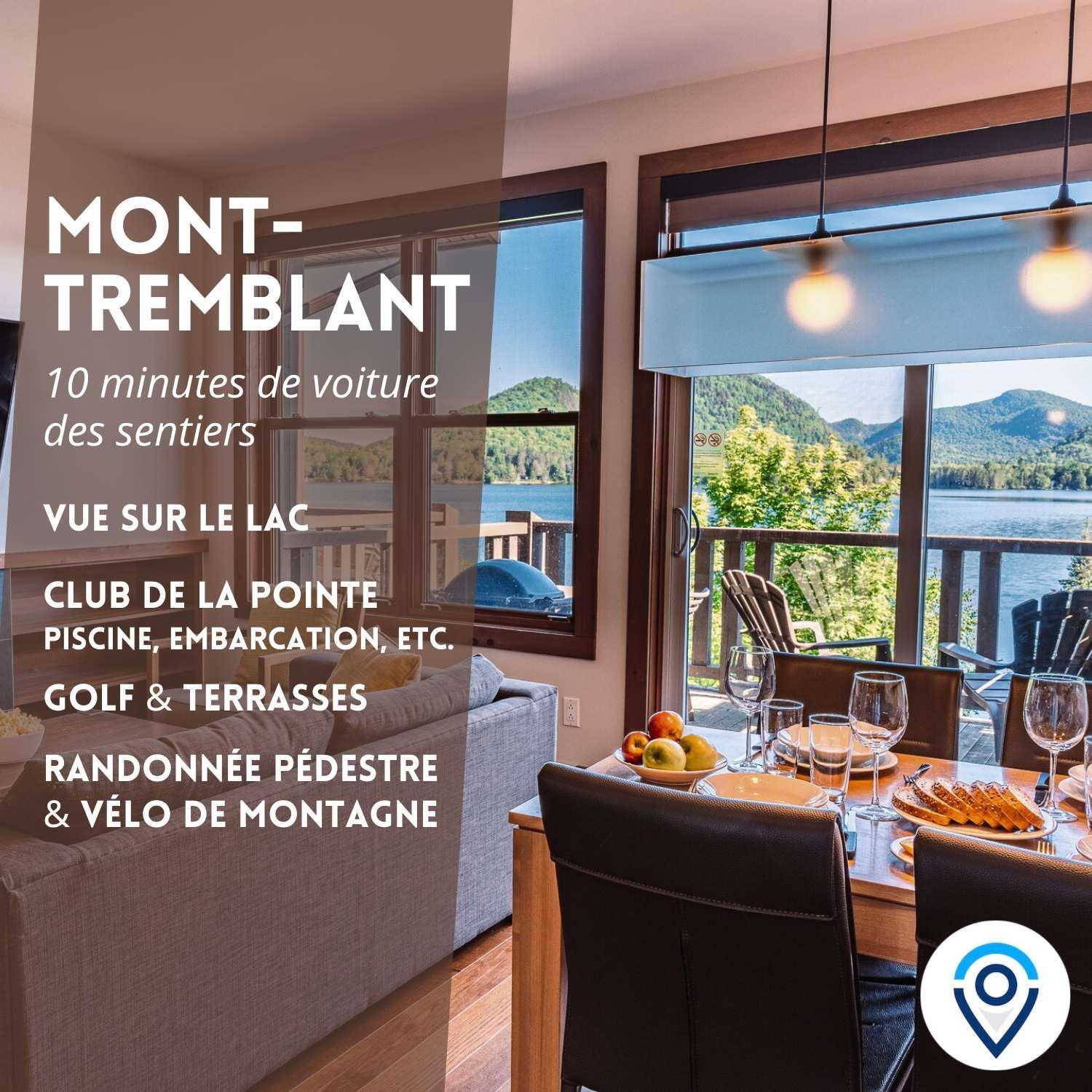 Lakefront Mountain View - Resort Loft Lac-Superieur Eksteriør bilde